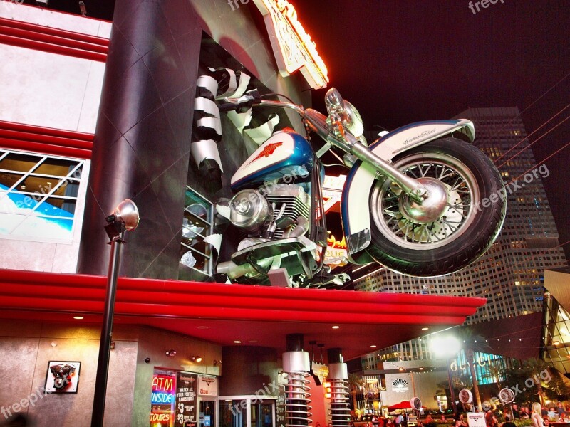 Harley Davidson Las Vegas Motorcycle Casino Usa