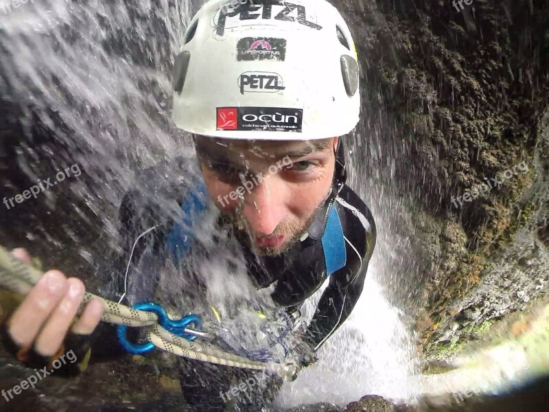 Mountaineering End Canyoning Outdoors Cañoñ