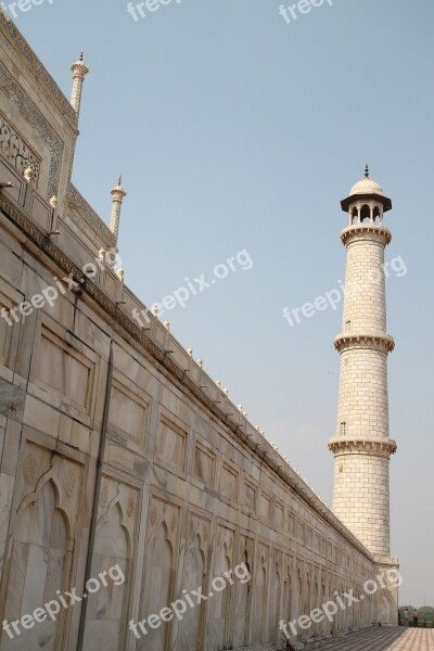 Tajmahal Minar Taj Minar Wonder Indian