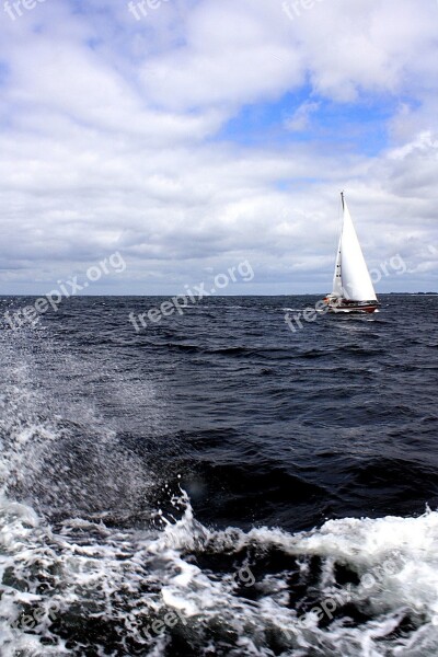 Sail Sailing Boat Lake Water Water Sports