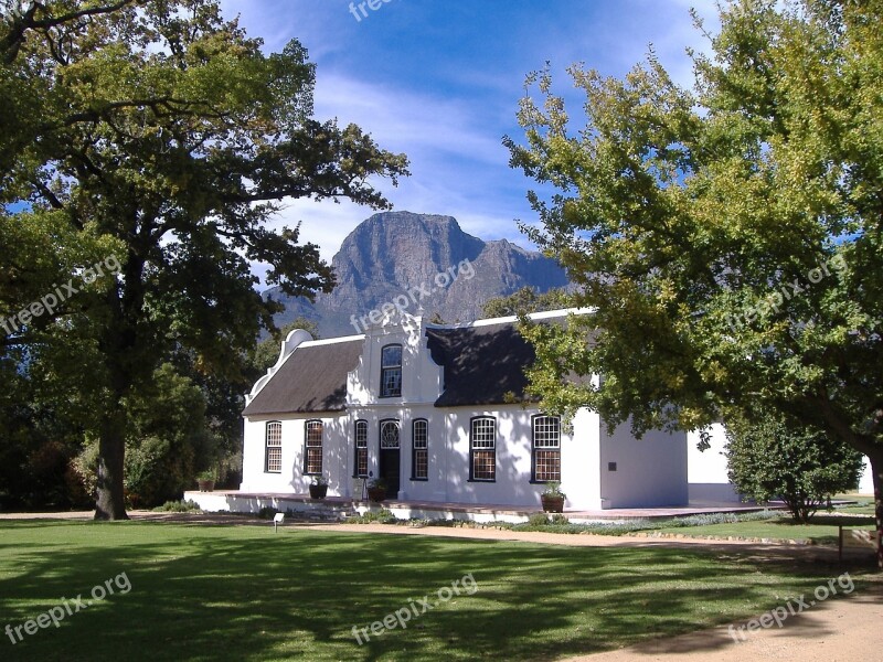 Boschundaal Wine Vinyard South Africa Free Photos