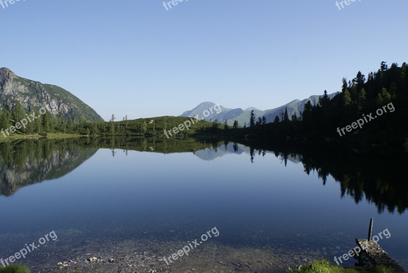 Reed Lake Gastein Badgastein Salzburg Bergsee