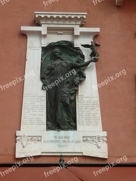 Verona Italian Italy Statue Art