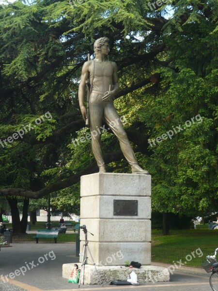 Verona Italian Italy Statue Art