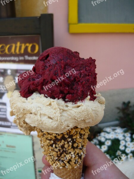 Ice Cream Italian Sweets Fine Free Photos