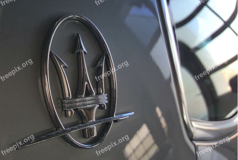 Maserati Logo Maserati Logo Maserati Emblem Sports Car