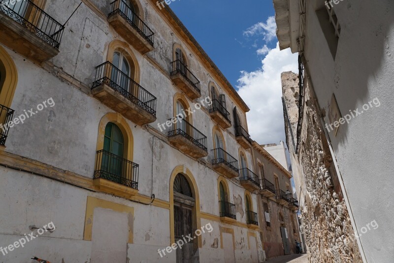 Ibiza Eivissa Alley City Free Photos