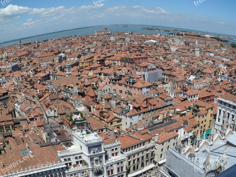 Venice Italy Venezia Water View