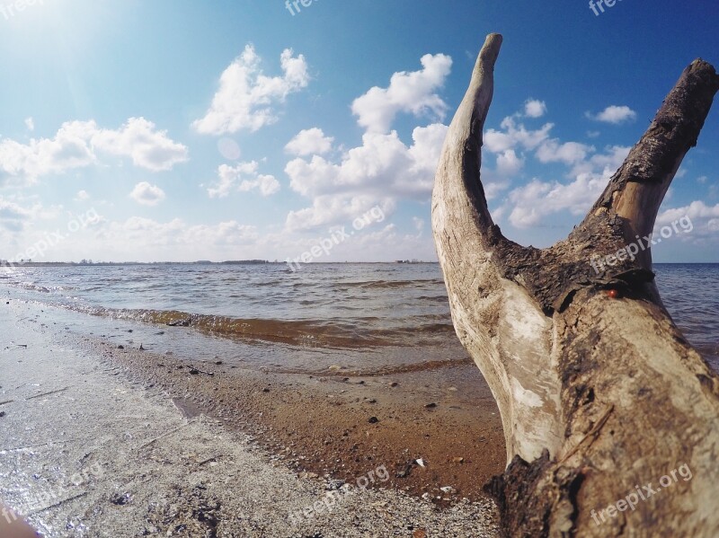 Coast Sky White Cloud Sea Login