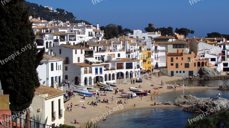 Calella Calella De Palafrugell Catalonia Costa Brava Costa