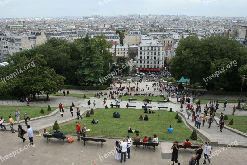 Corner Paris Sacré-coeur Monmartre Free Photos