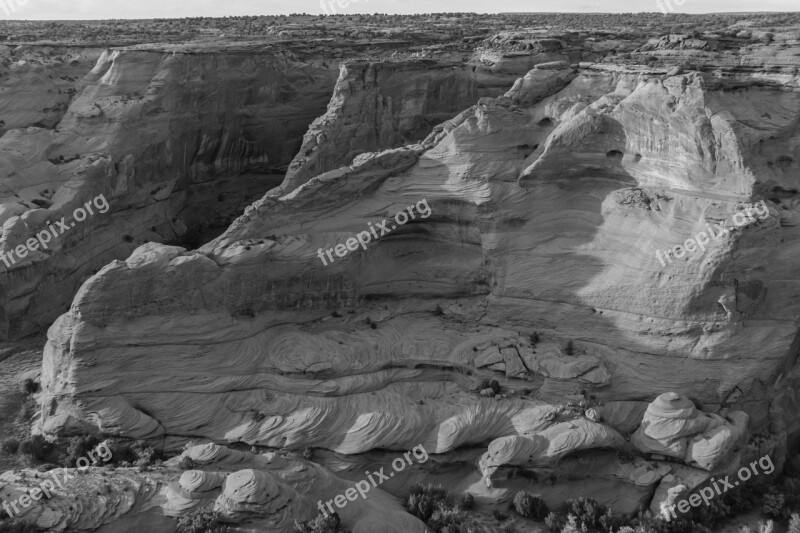 Canyon Desert Landscape Rock Nature