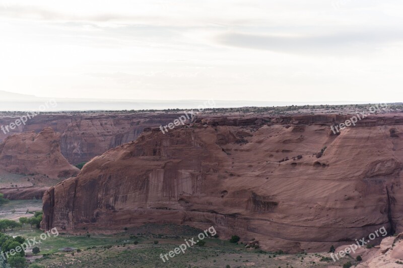 Canyon Desert Landscape Rock Nature