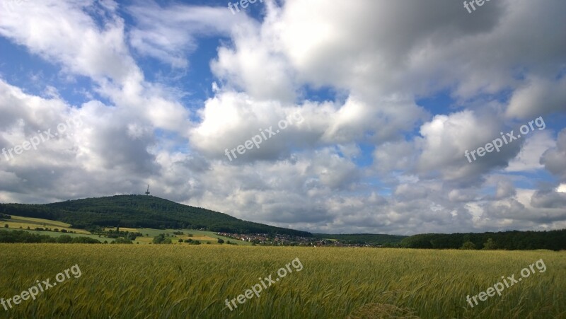 Sky Clouds Clouds Form Blue Fellingshausen