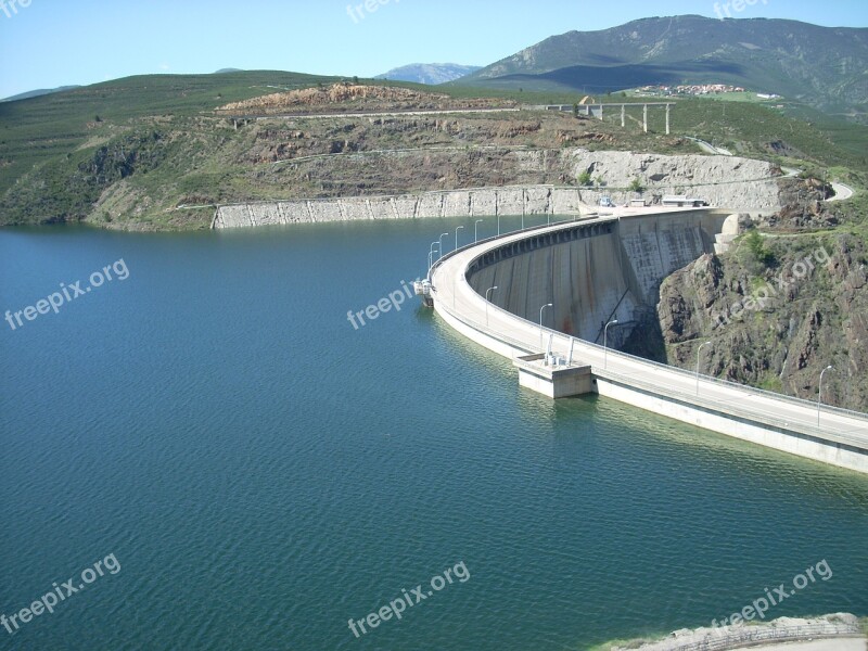 Dam River Water Spain Madrid