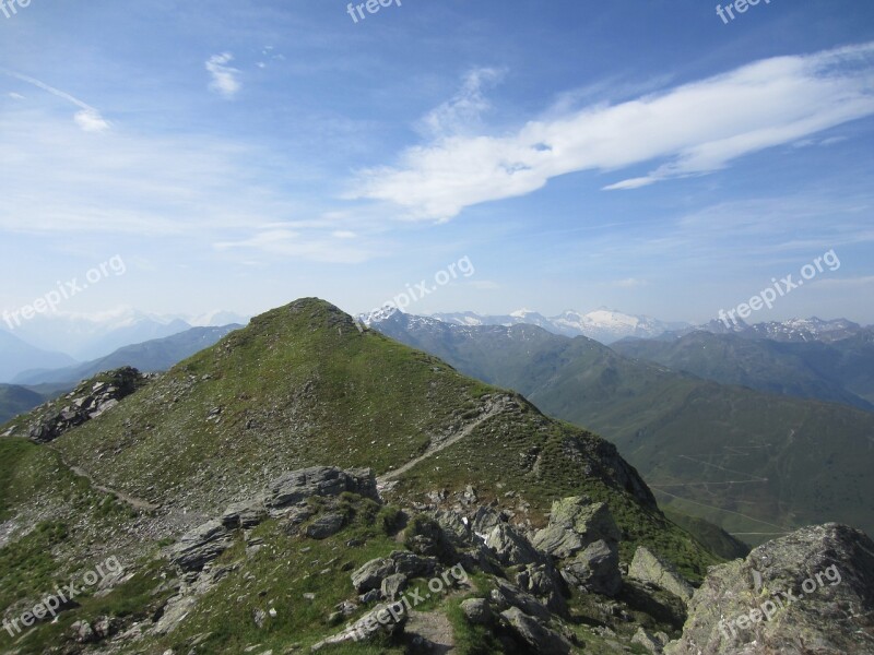 Mountain View Alpine Nature Panorama