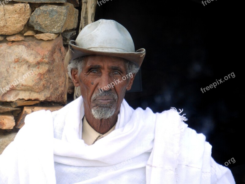 Man Age Old Human Face