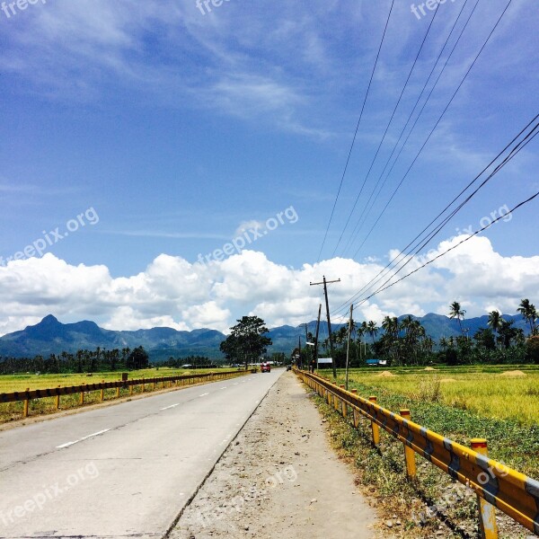 Road Trip Tacloban City Rural Life Free Photos