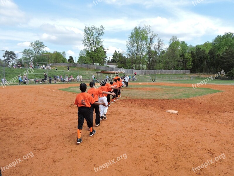 Baseball Sport Children Game Playing