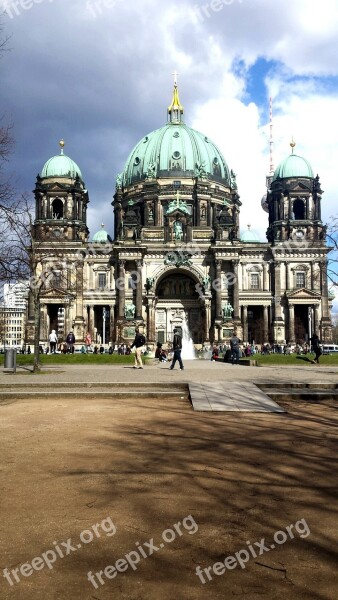 Berlin Berlin Cathedral Capital Dom Building