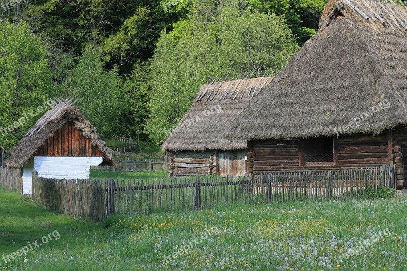 Poland Open Air Museum Village Architecture The Museum