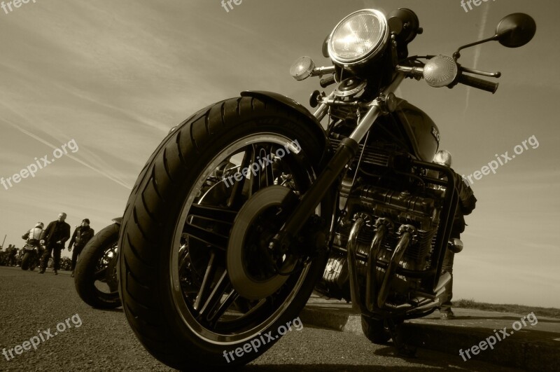 Motorcycle Motorbike Bike Classic Retro