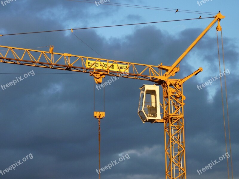 Crane Driver's Cab Housebuilding Industrial Plant Work