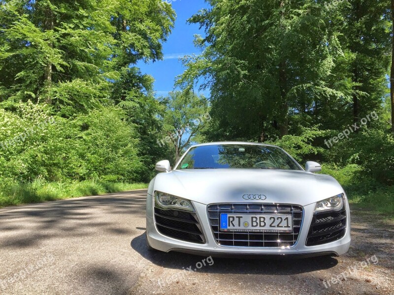 Audi Sports Car Auto Pkw R8