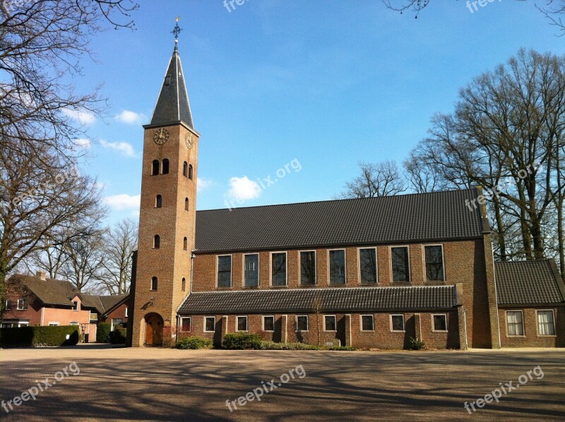 Church Tower Church Square Village Church Church Window Christian