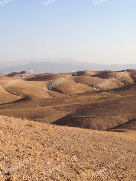 Desert Sand Morocco Dune Free Photos