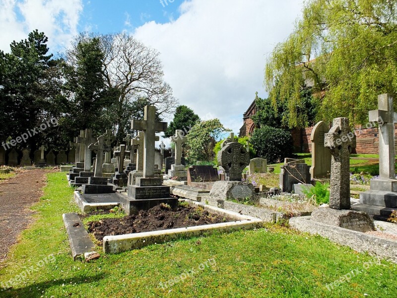 Grave Cemetery Graves Old Cemetery Tombstone