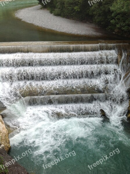 Waterfall Lech Füssen Germany Free Photos