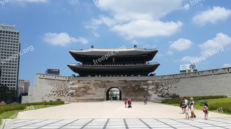 Forbidden City The City Inside The Forbidden City Republic Of Korea Namdaemun Summer