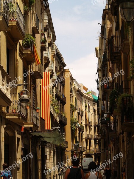 Barcelona Spain Street Free Photos