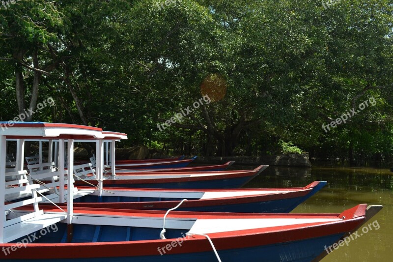 Boats Amazon Rio Free Photos