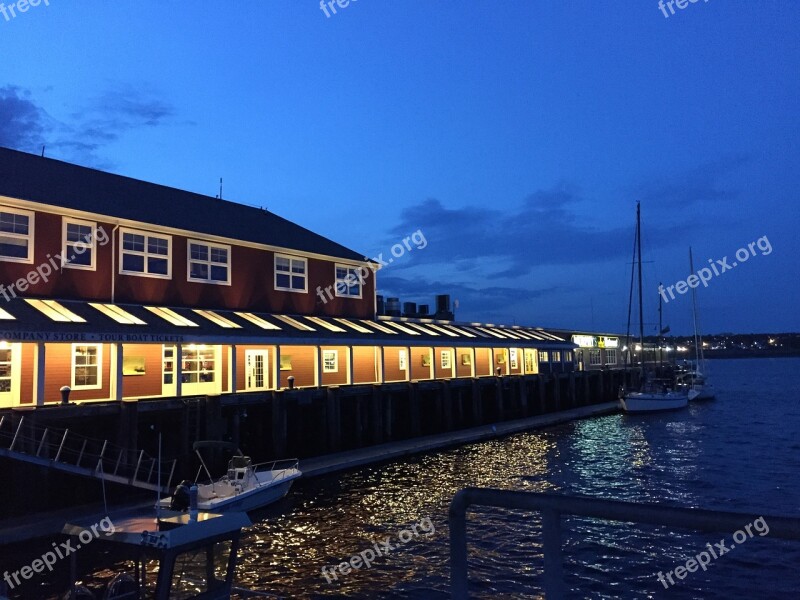 Halifax Waterfront Boardwalk Restaurant Building