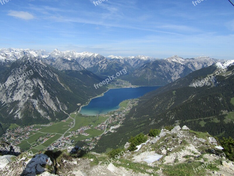 Mountains Landscape Snow Alpine Nature