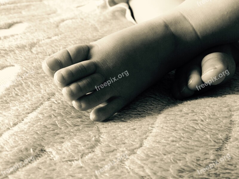 Child Fingers Feet Free Photos