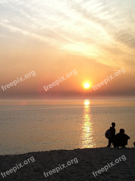 Sunrise Japan Sea Jung Dong-jin Free Photos