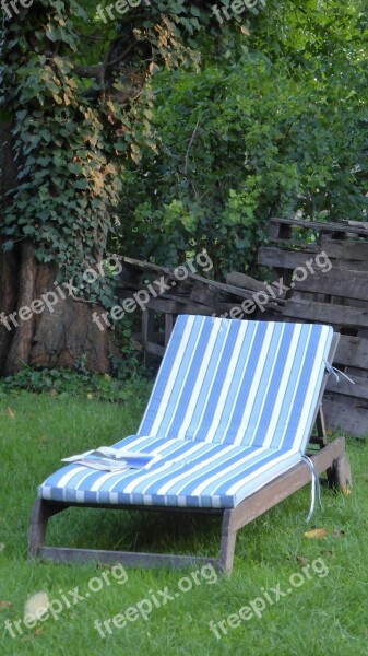 Deck Chair Garden Break Relax Rest