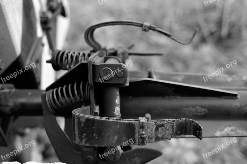 Train Railroad Crossing Cut-off Machine Free Photos