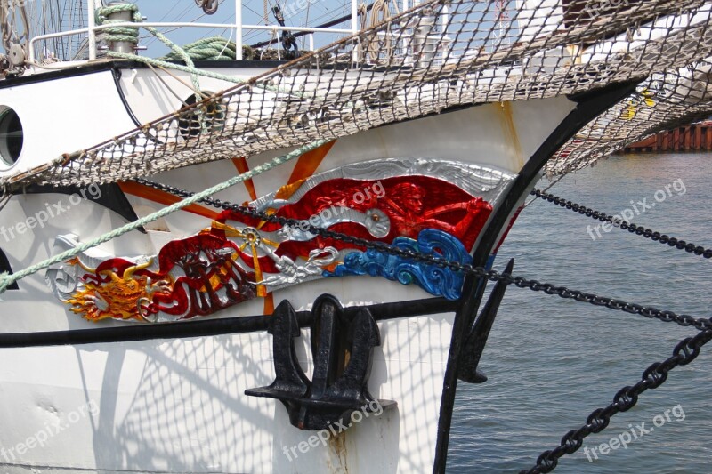 Windjammer Ship Sail Baltic Sea Sailing