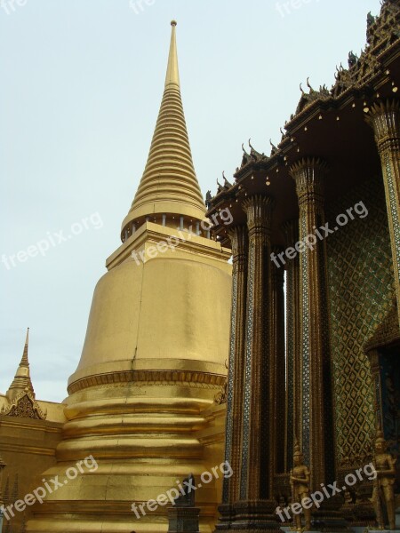 Grand Palace Temple Buddhism Architecture Religion