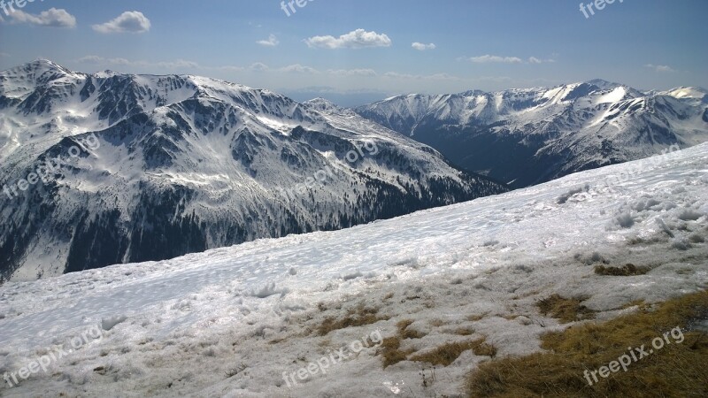 Mountain Ski Snow Landscape Sport