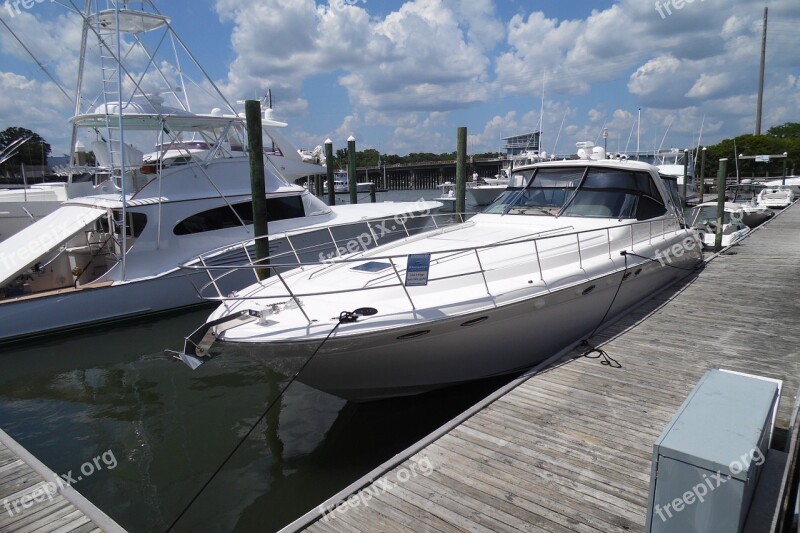 Boat Boating Water Yacht Walkway