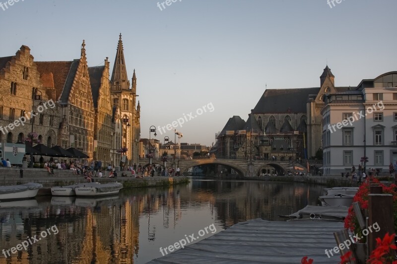 Gent Ghent Belgium Europe Architecture