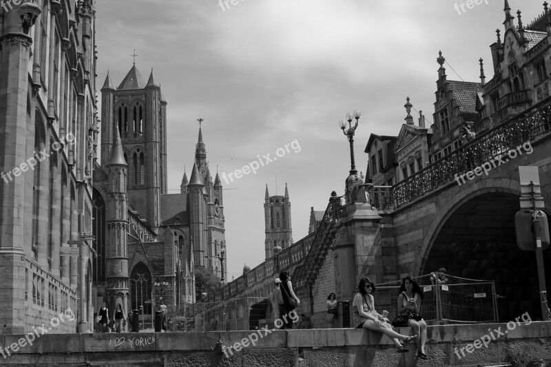 Ghent Gent Belgium Church Europe