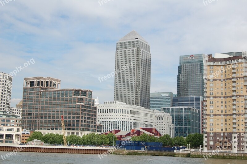 London City Canary Wharf Tower Hamlets Free Photos