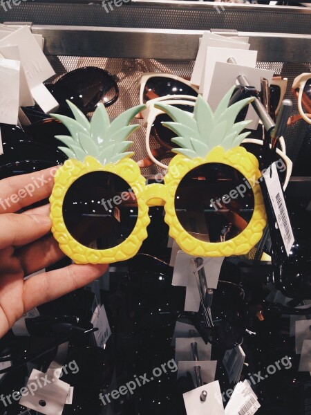 Glasses Eyeglasses Pineapple Hm Free Photos