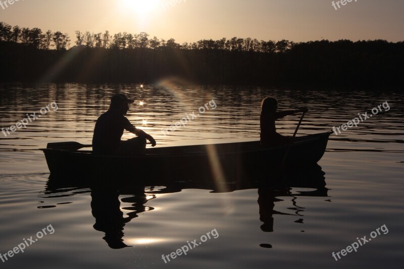 Paddle Canoeing Water Kayak Boat